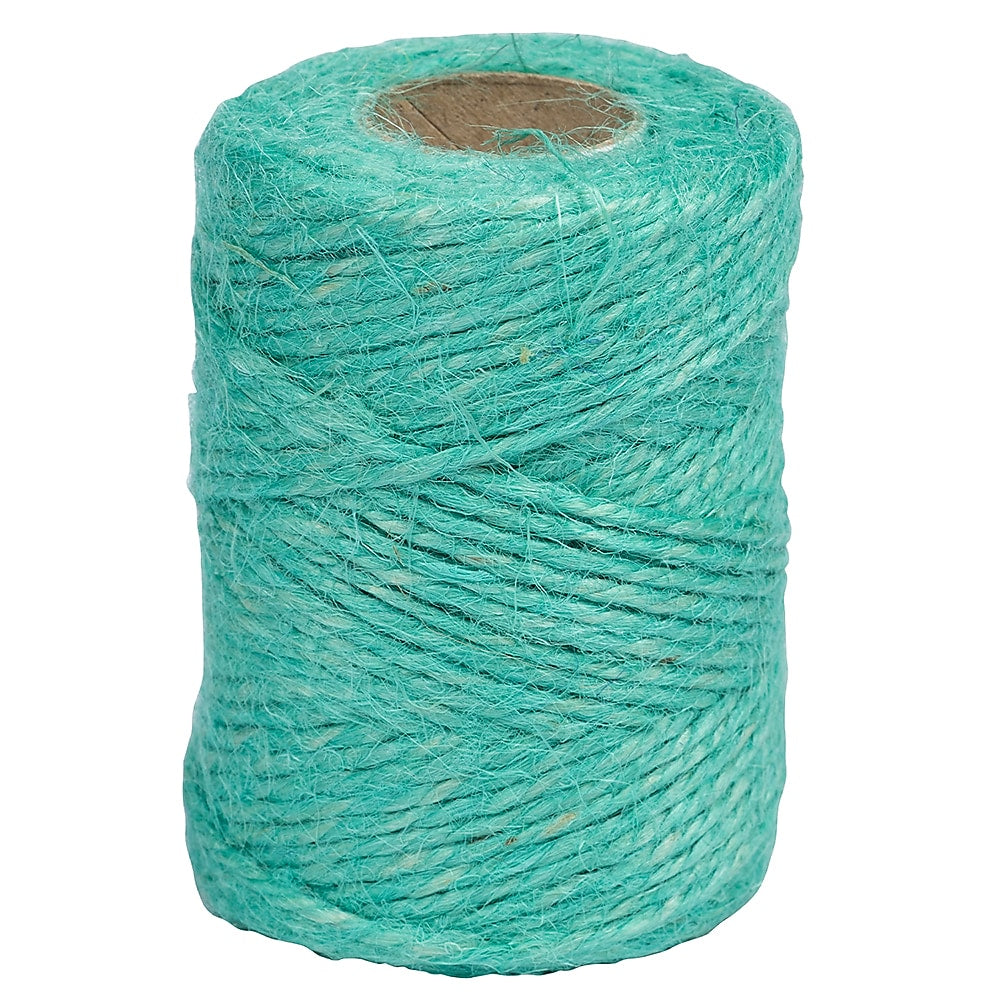 JAM PAPER Kraft Twine, Aqua Blue (2190215231)