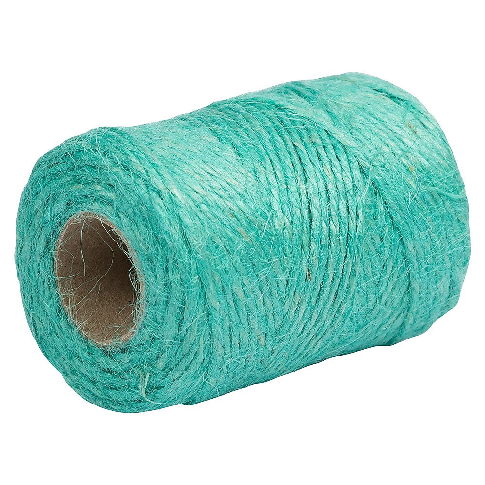 JAM PAPER Kraft Twine, Aqua Blue (2190215231)