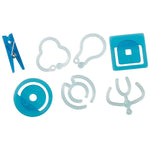 JAM Paper Office Clip Set, Blue (166532813)