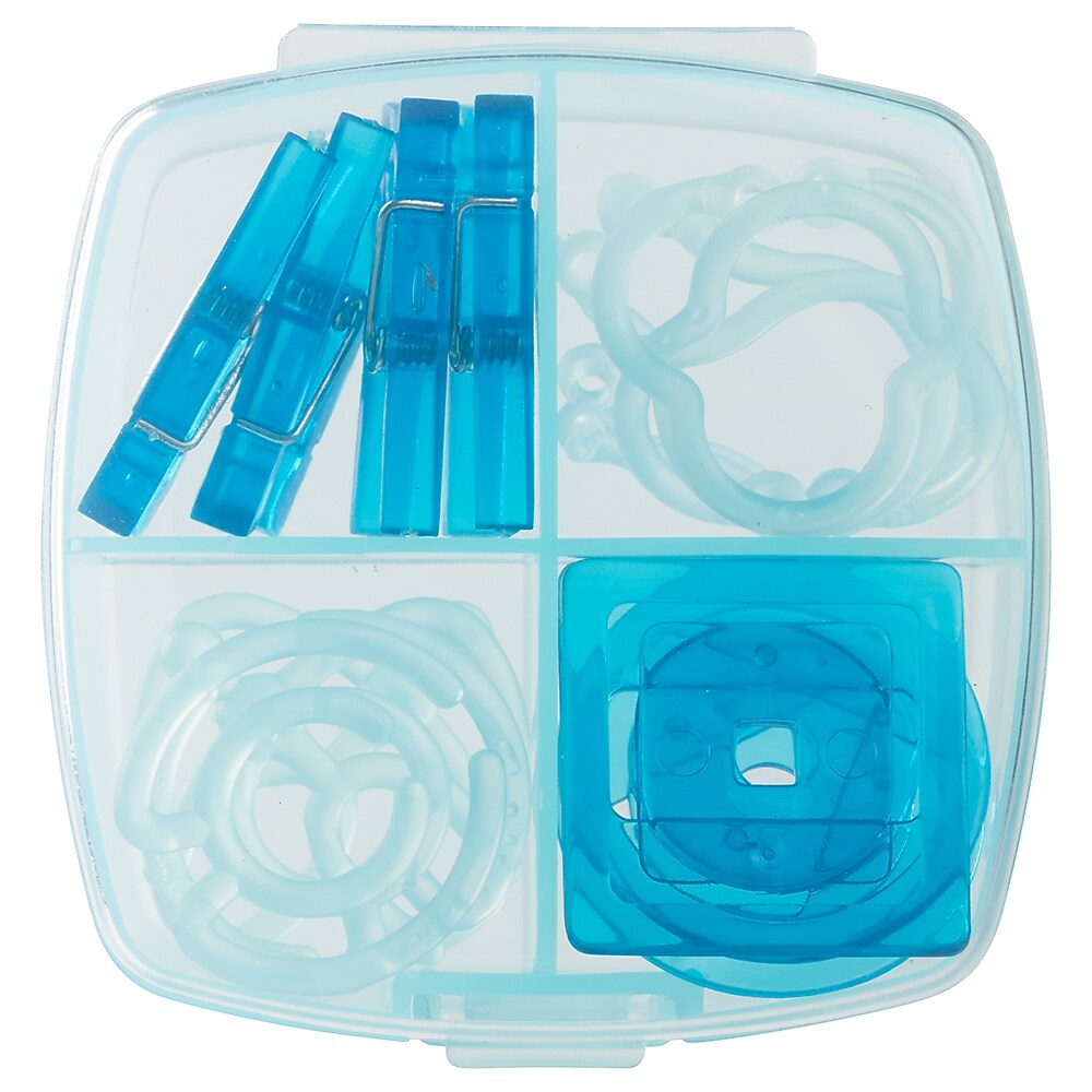 JAM Paper Office Clip Set, Blue (166532813)