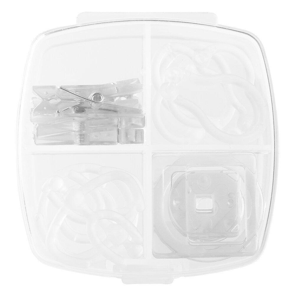JAM Paper Office Clip Set, Clear (166532815)