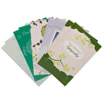 JAM Paper Heartfelt Sympathy  Cards with Envelopes, 4" x 6", Multicolor, 10/Pack (95228646)