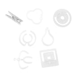 JAM Paper Office Clip Set, Clear (166532815)