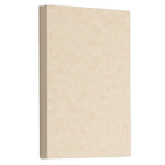 JAM PAPER Blank Flat Note Cards, 3 1/2" x 4 7/8", Natural Parchment, 50/pack (217512693)