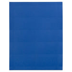 JAM PAPER Printable Business Cards, 3 1/2 x 2, Presidential Blue, 100/Pack (225928566)