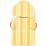 JAM Paper Business Card Cases, 20-Card Capacity, Yellow/Orange Striped (2500 210)