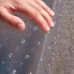 ES Robbins EverLife Carpet Chair Mat with Lip, 36" x 48'', Low-Pile, Clear (ESR120023)