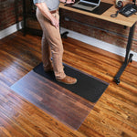 E.S. Robbins Sit or Stand Mat Hard Floor Chair Mat, 45" x 53'', Clear (ESR184603)