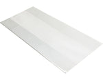 48" x 48" Gusseted Poly Bags, Bags on a Roll, 1 Mil, Clear, 150/Roll (1400R)