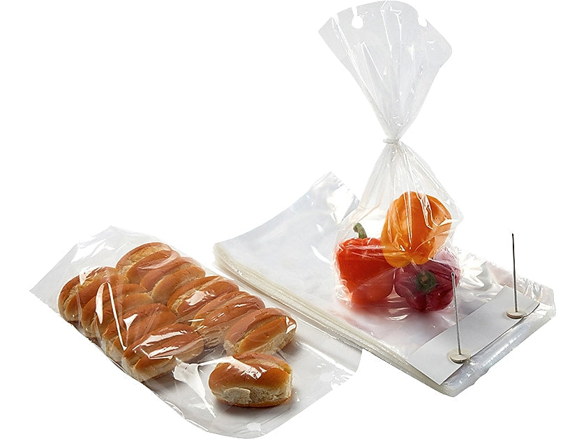 9" x 13" Gusseted Poly Bags, 1 Mil, Clear, 1000/Carton (13315)