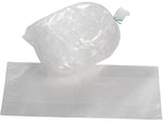 8" x 22" Layflat Poly Bags, 1.5 Mil, Clear, 1000/Carton (4993)