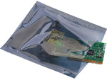 10" x 18" Static Shielding Layflat Poly Bags, 3 Mil, Clear, 100/Carton (4126)