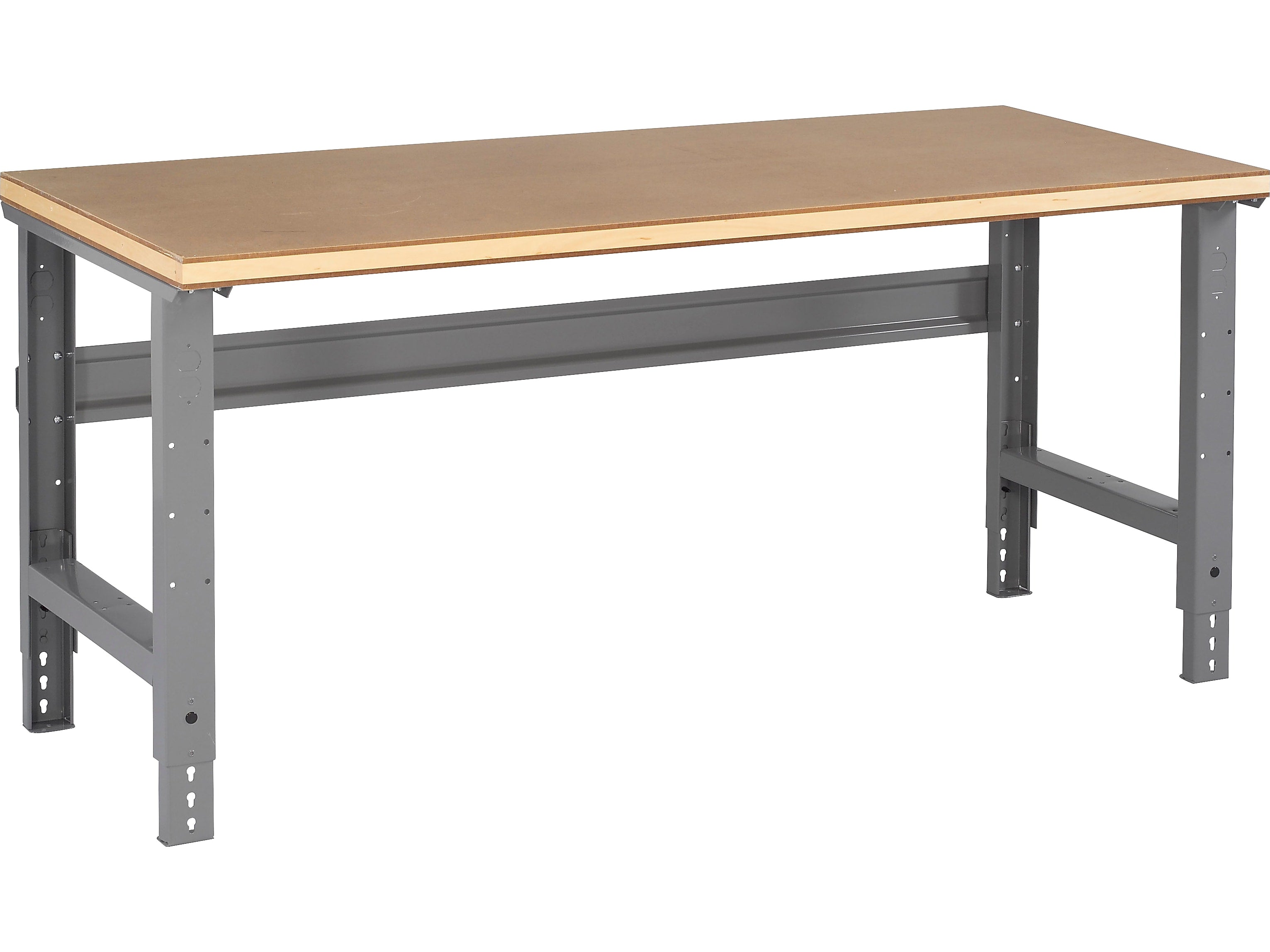 Tennsco 60" Workbench, Medium Gray (WBA-1-3060C-MGY)
