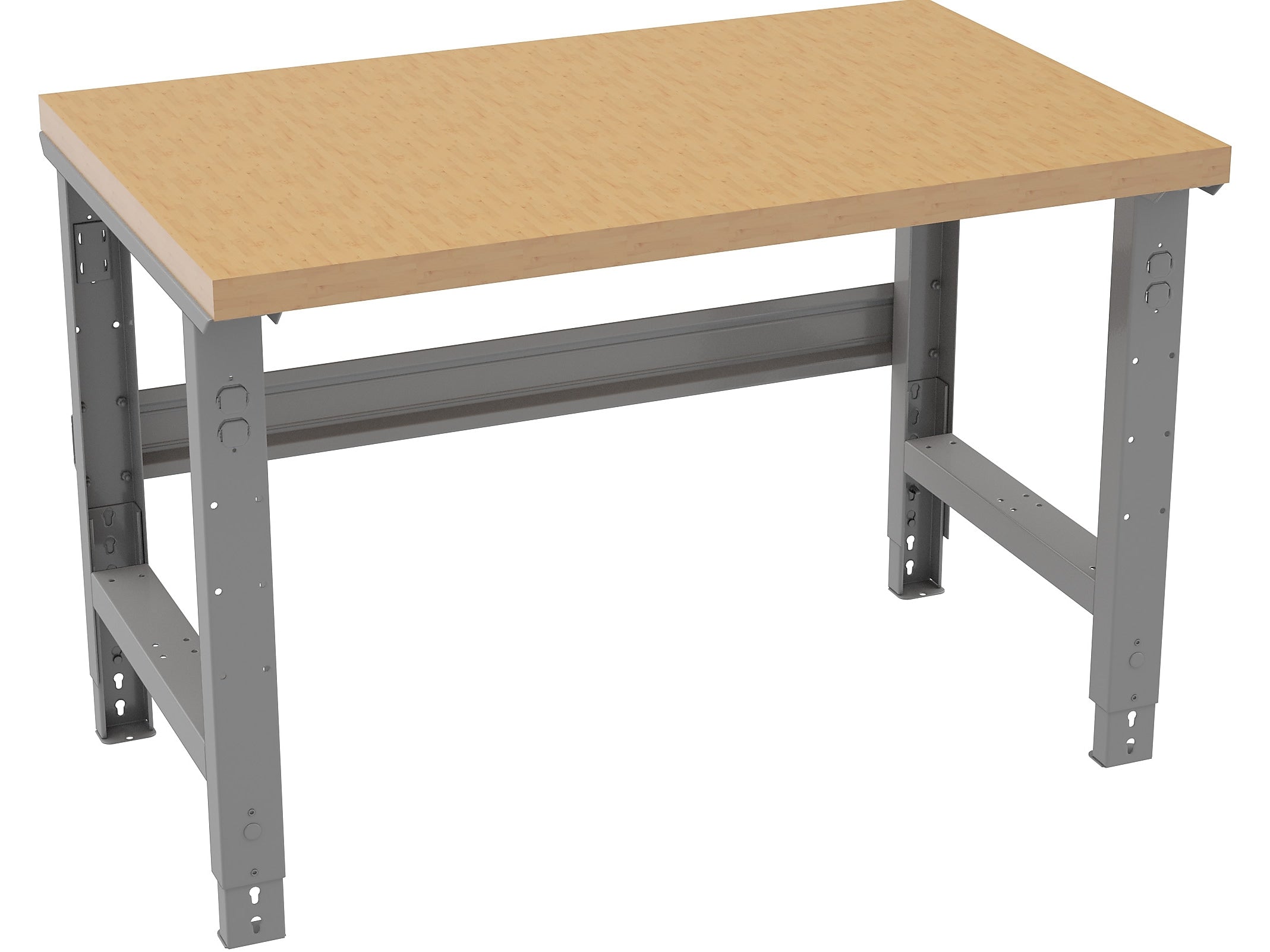 Tennsco 48" Workbench, Medium Gray (WBA-1-3048W-MGY)
