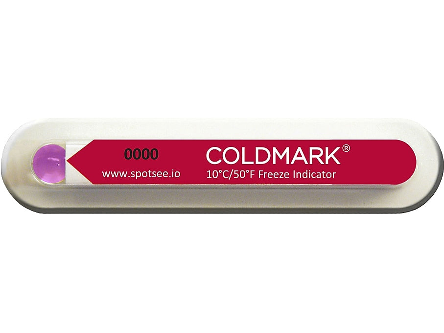 ShockWatch ColdMark 50-Degree Fahrenheit Temperature Indicator, 100/Box (CM 10/50)
