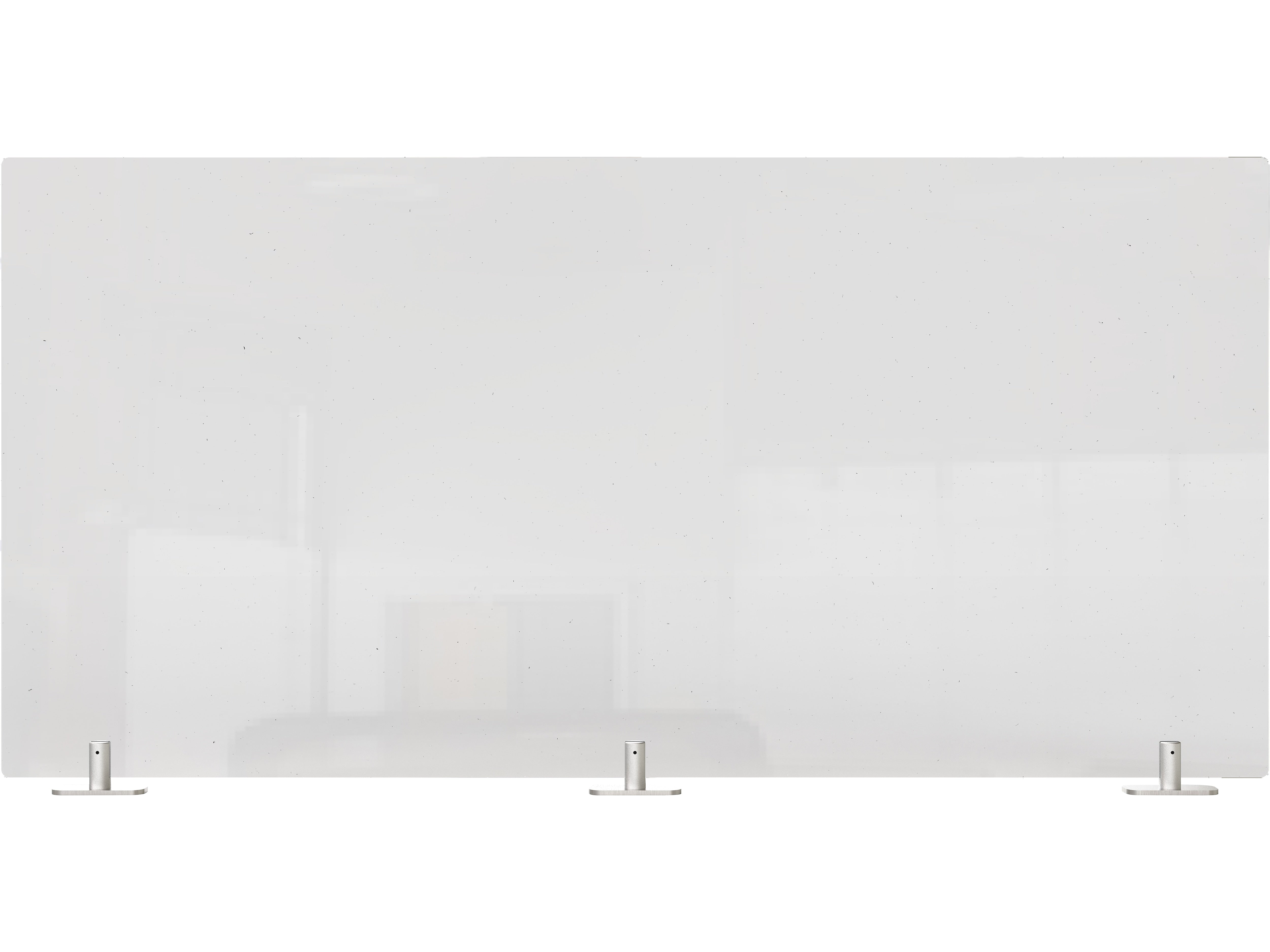 Ghent 18.06" x 59" Acrylic Non-Tackable Panel Extender, Clear (PEC2429-T)