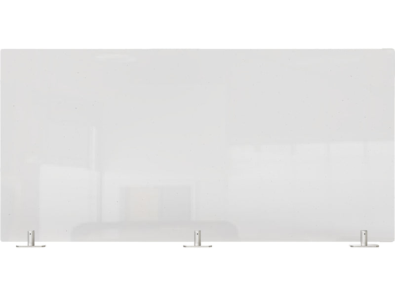 Ghent 18.06" x 59" Acrylic Non-Tackable Panel Extender, Clear (PEC2429-T)
