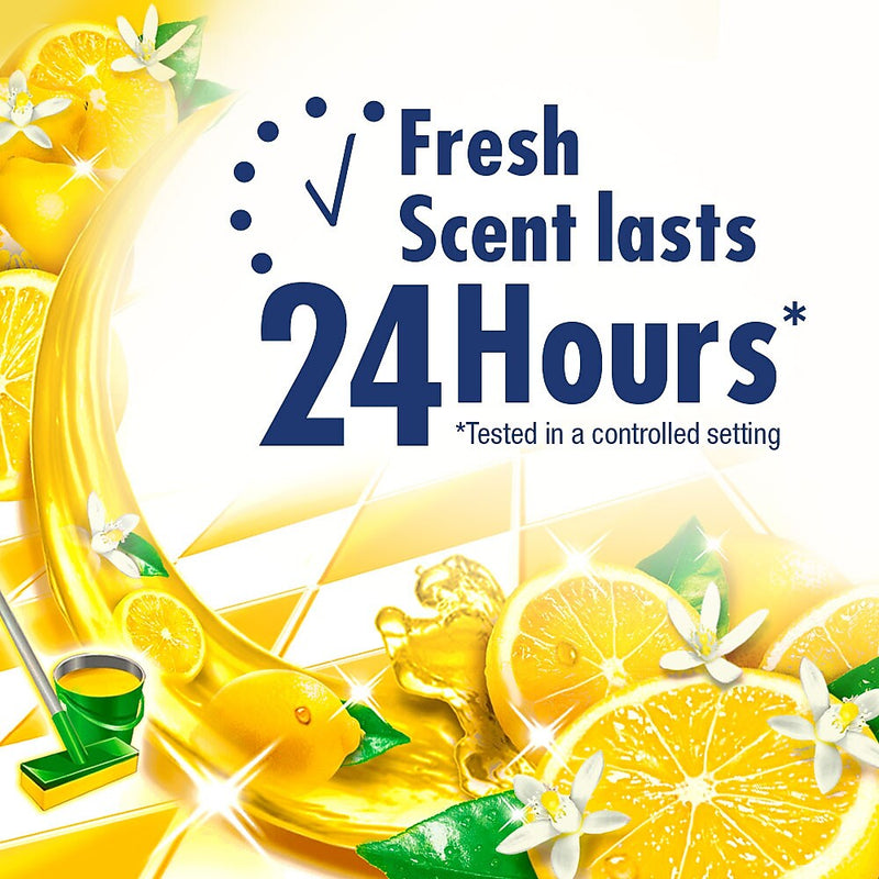 Fabuloso Multi-Purpose Cleaner, Refreshing Lemon Scent, 169 Fl. Oz., 3/Carton (61037885CT)