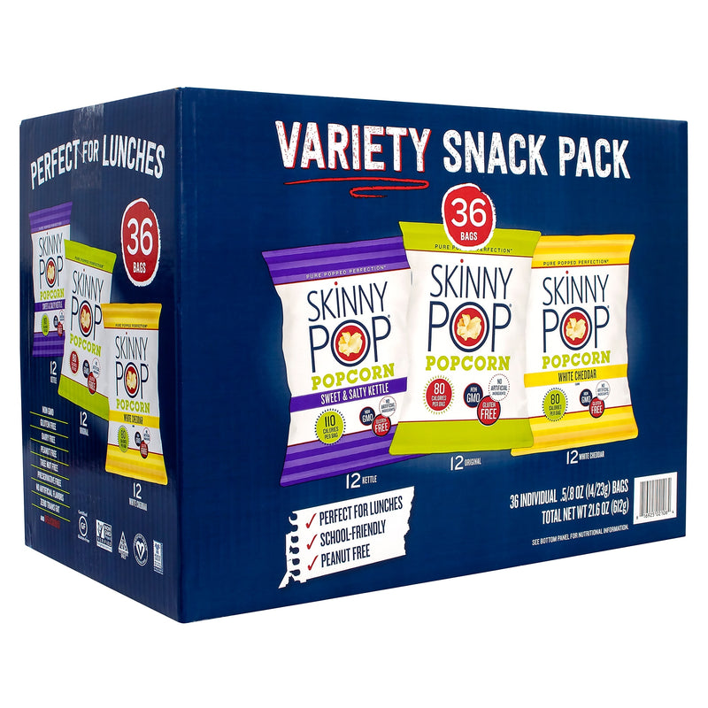 Skinny Pop Variety Popcorn, 36/Box (220-01049)