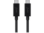 Belkin 3.3' USB C Male/C Male Cable, Black (F2CU052BT1M-BLK)