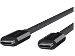 Belkin 3.3' USB C Male/C Male Cable, Black (F2CU052BT1M-BLK)