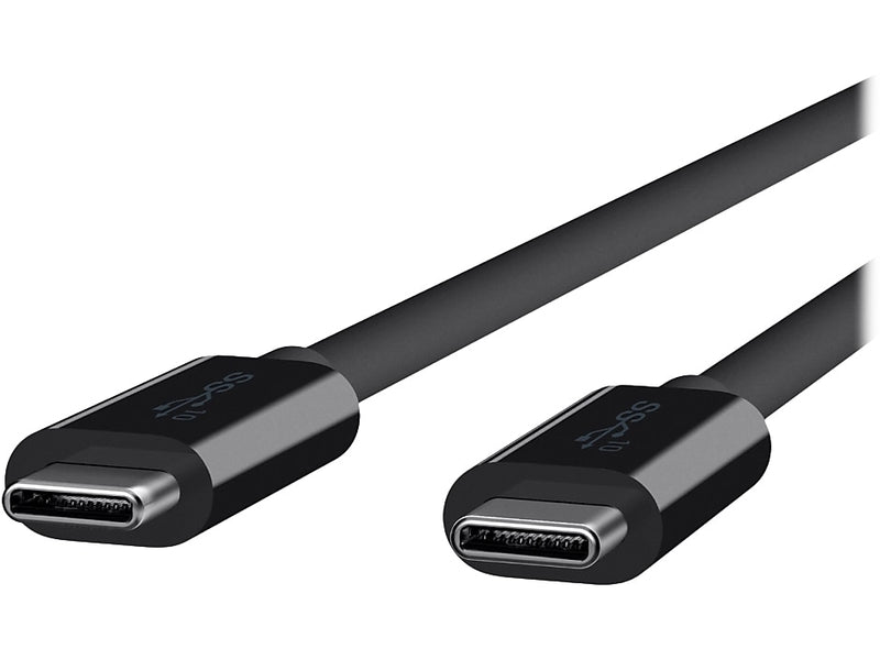 Belkin 3.3' USB C Male/C Male Cable, Black (F2CU052BT1M-BLK)