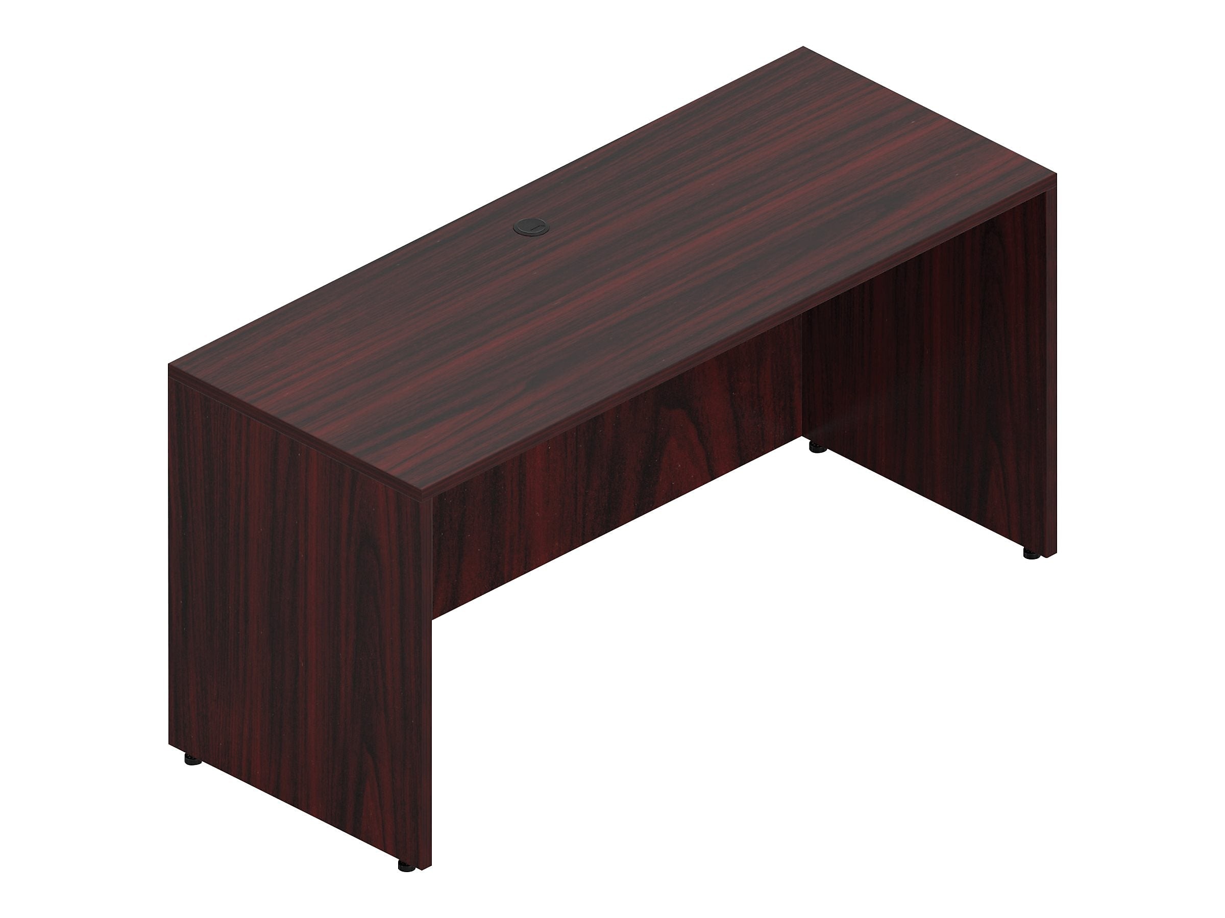 Offices To Go Superior 60" Credenza Shell, American Mahogany (TDSL6024CSAML)