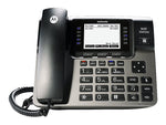 Motorola ML1000 Corded Telephone Base, Black/Gray (MTRML1100)