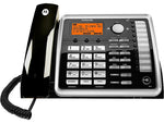 Motorola ML25260 Corded Telephone,   Black/White (MTRML1100)