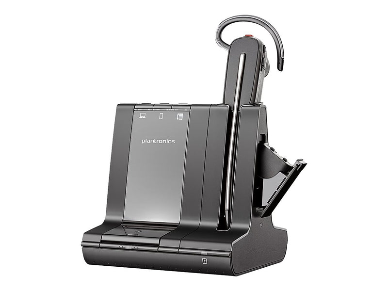 Poly Savi 8245 Office, Unlimited Talk Time Wireless Mono Headset, Black (7W069AA#ABA)