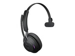 jabra Evolve2 65 MS Bluetooth Mono Computer Headset, MS Certified, Black (26599-899-999