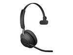 jabra Evolve2 65 MS Bluetooth Mono Computer Headset, MS Certified, Black (26599-899-999