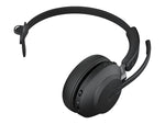 jabra Evolve2 65 MS Bluetooth Mono Computer Headset, MS Certified, Black (26599-899-999