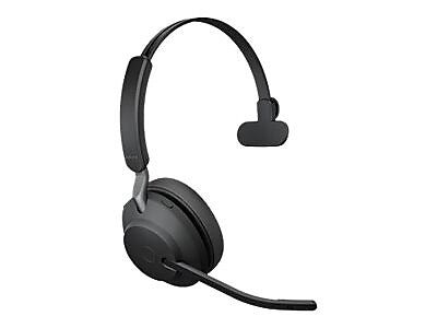 jabra Evolve2 65 UC Wireless Noise Canceling Computer Headset, UC Certified, Black (26599-889-999)