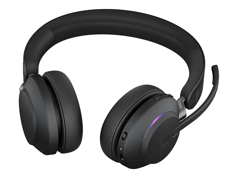 jabra Evolve2 65 MS Wireless Bluetooth Stereo Computer Headset, MS Certified, Black (26599-999-899)