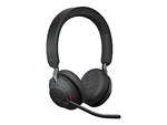 jabra Evolve2 65 MS Wireless Bluetooth Stereo Computer Headset, MS Certified, Black (26599-999-899)