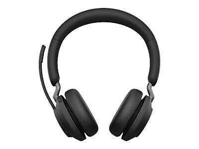 jabra Evolve2 65 UC Wireless Bluetooth Stereo Computer Headset, UC Certified, Black (26599-989-999)