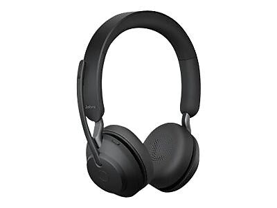 jabra Evolve2 65 UC Wireless Bluetooth Stereo Computer Headset, UC Certified, Black (26599-989-999)